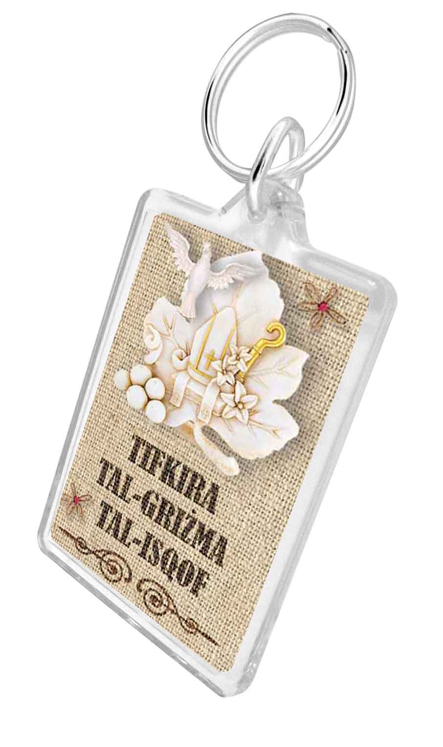 Holy Confirmation Keychain (Open Design 4)