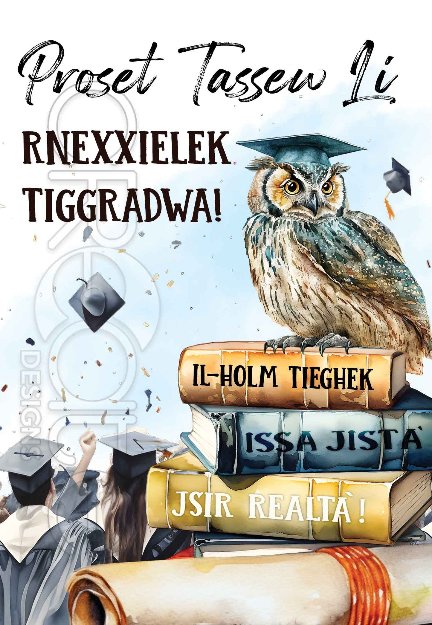 Graduation Card (Open)