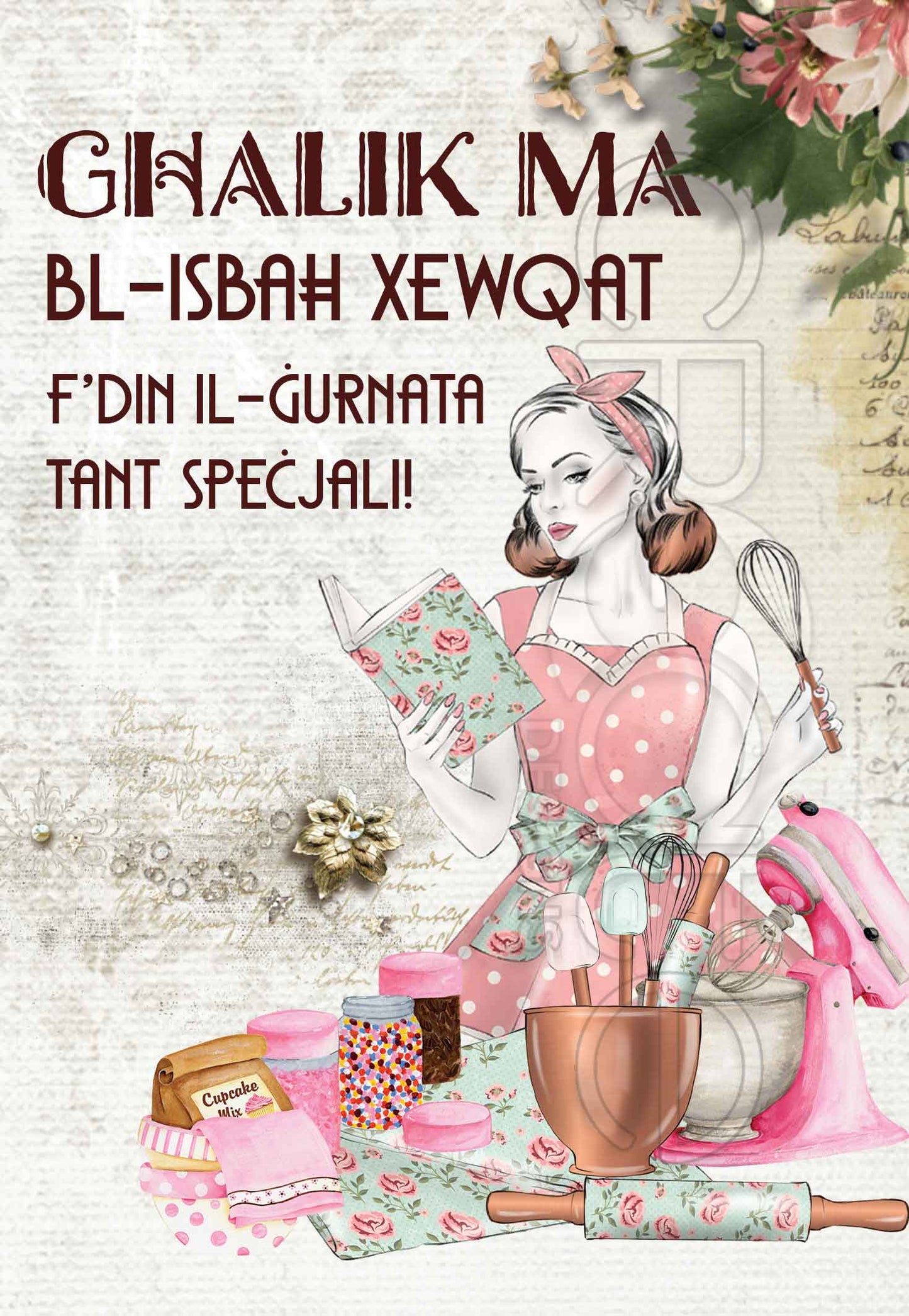 Card for your mother (Għalik Ma Bl-Isbah Xewqat)