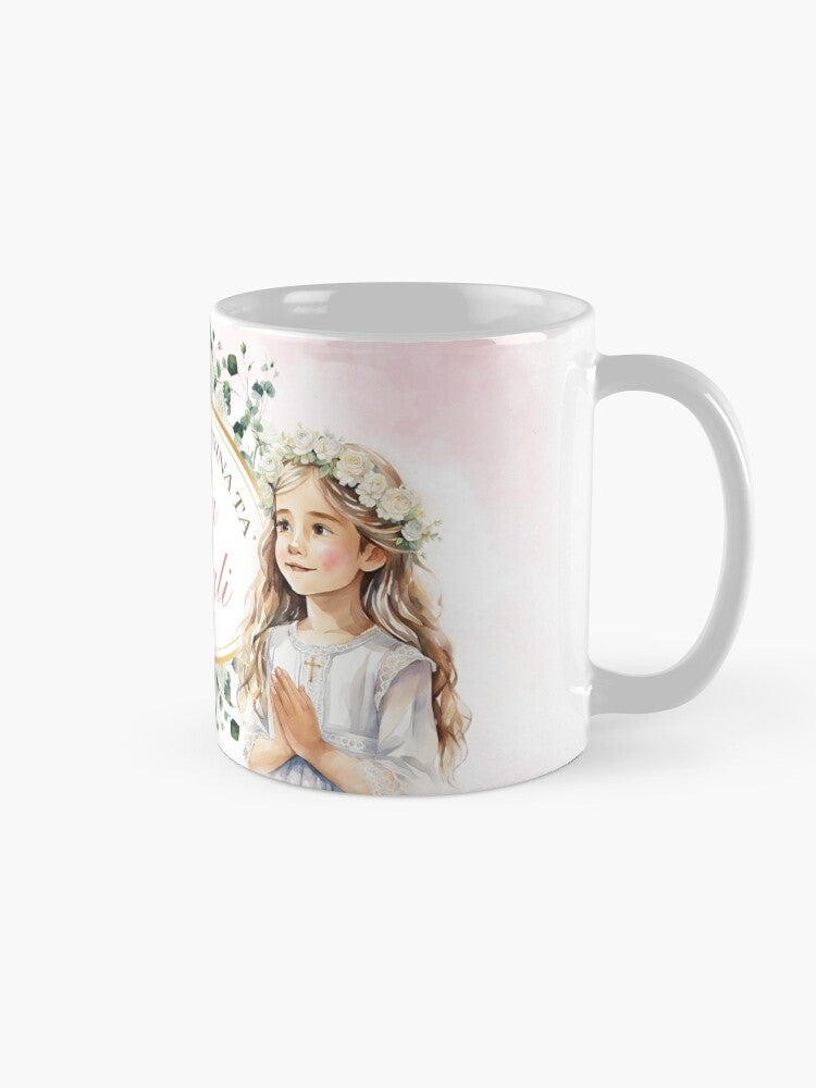 Holy Communion Mug for a Girl