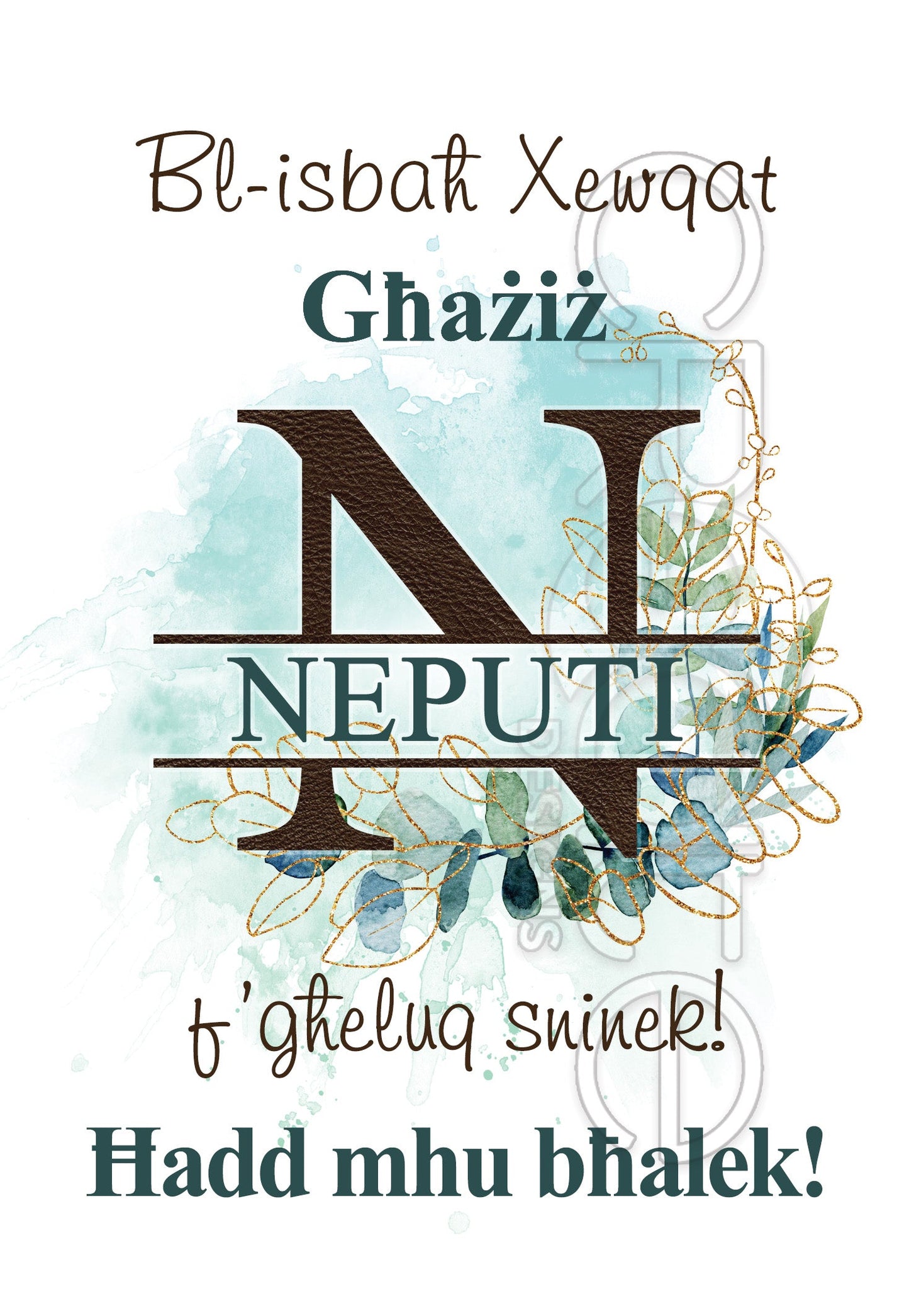 Birthday Card For a Nephew