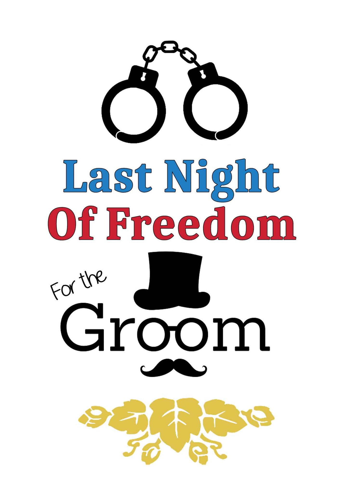 Bachelors Party Card (Last Night of Freedom)