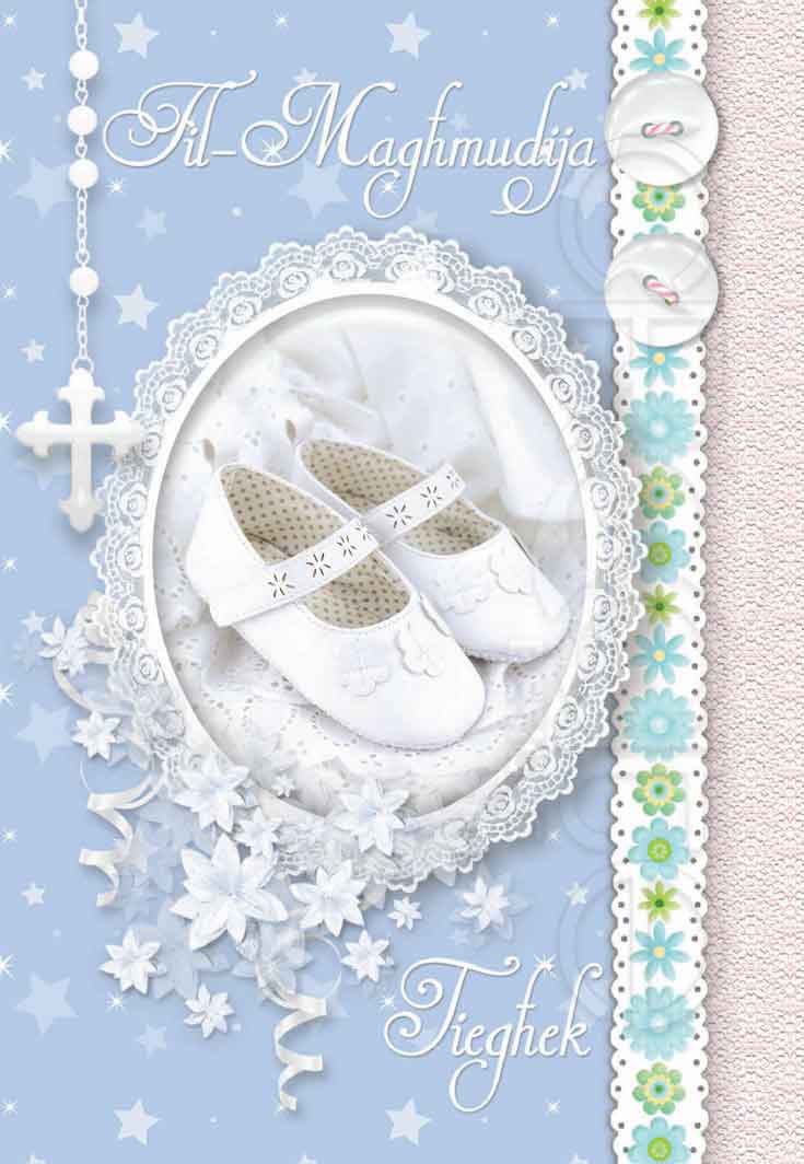 Kartolina tal-Magħmudija għall-Tifel