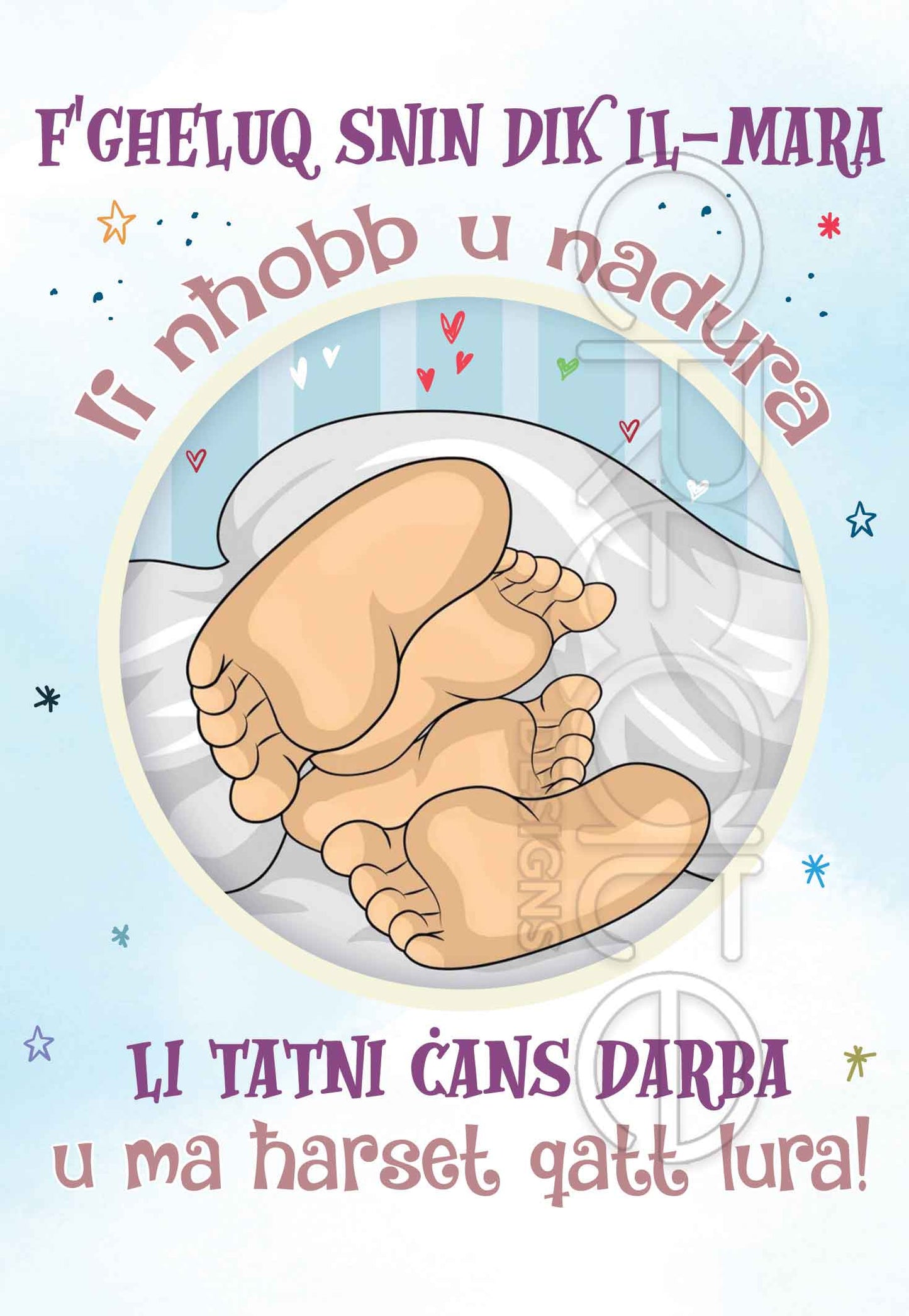 Kartolina għall-Mara f'għeluq sninha (komika) (tal-Imħabba)