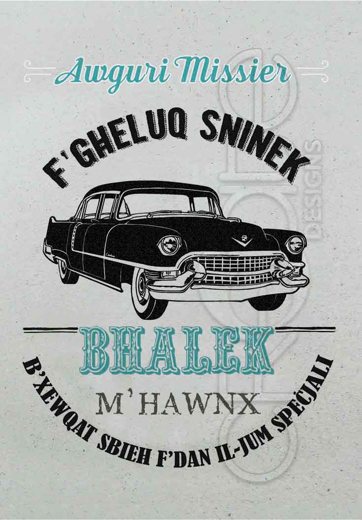 Kartolina għall-Missierek f'għeluq sninu