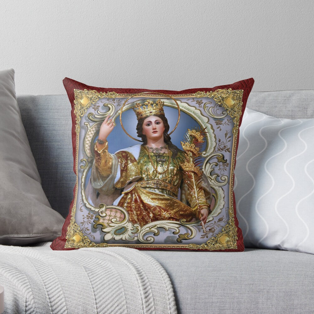 Cushion ta' Santa Katerina Red (Żejtun)