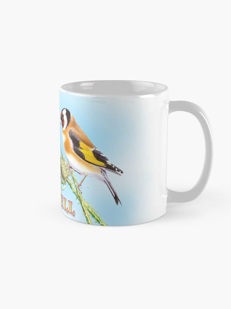 Mug with an image of Bird (ta' Gardell)