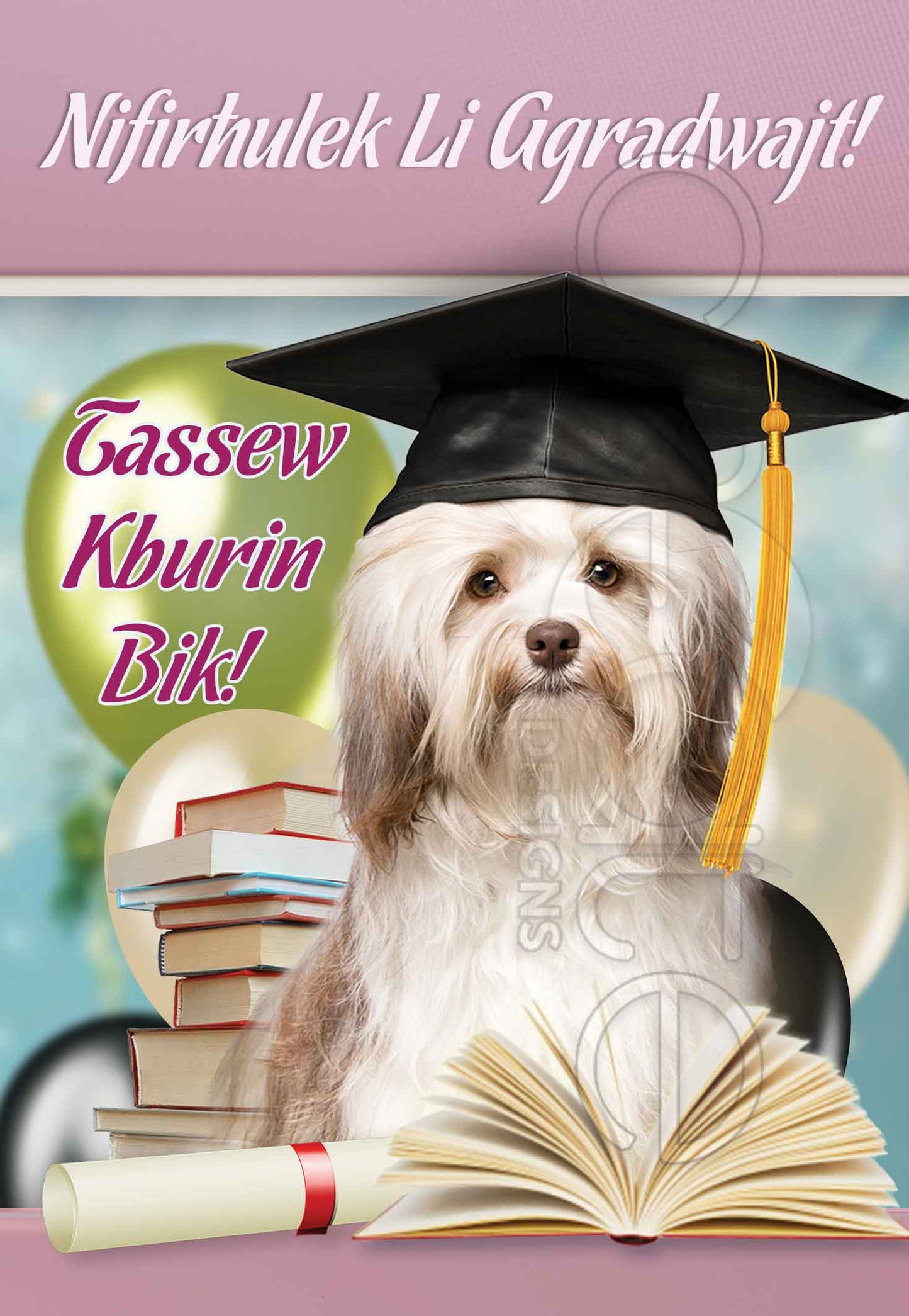 Graduation Card (Female)