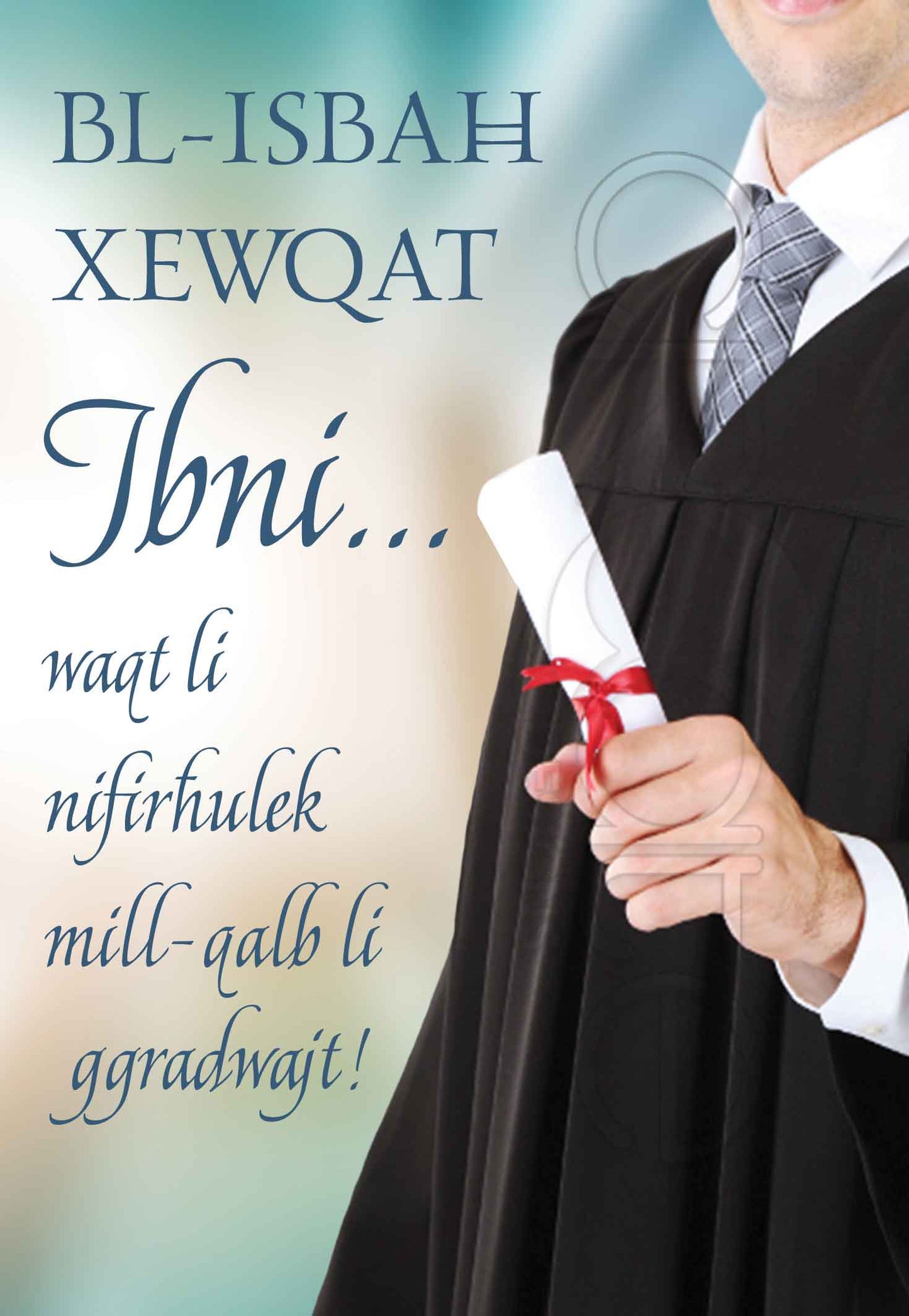 Graduation card (For Son)