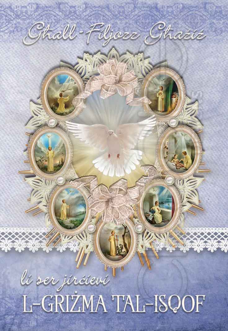 Holy Confirmation Card to a Godson