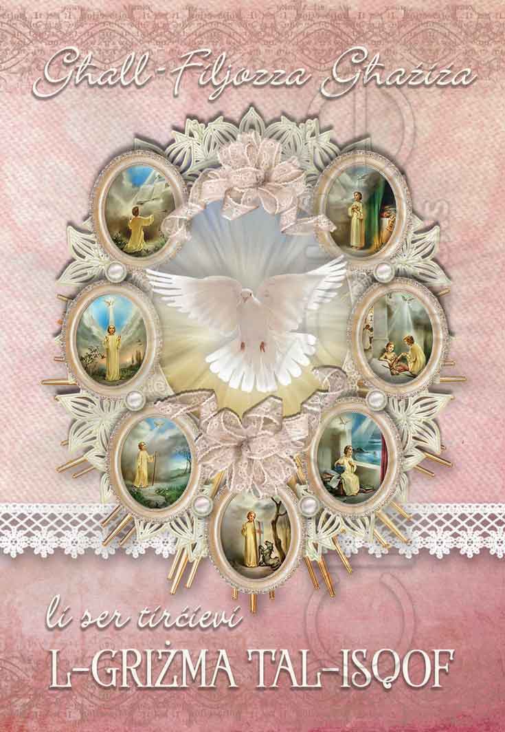 Holy Confirmation Card for the Goddaughter