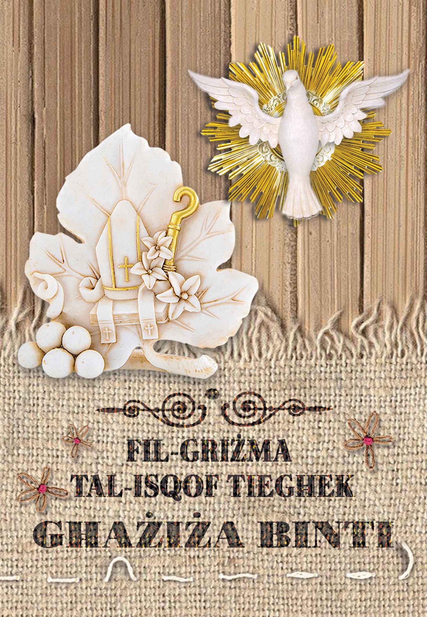 Holy Communion Card for my daughter