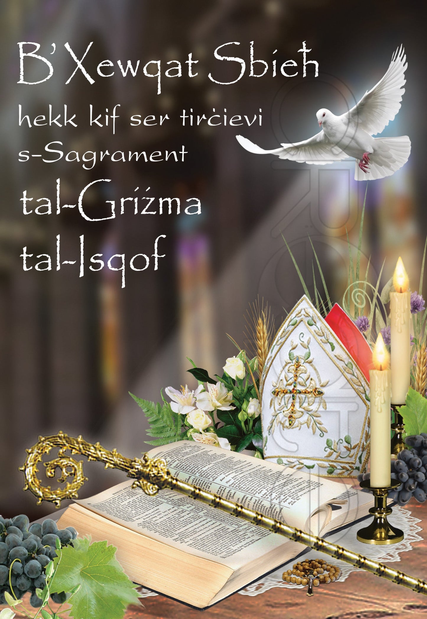 Holy Confirmation Card (Open)