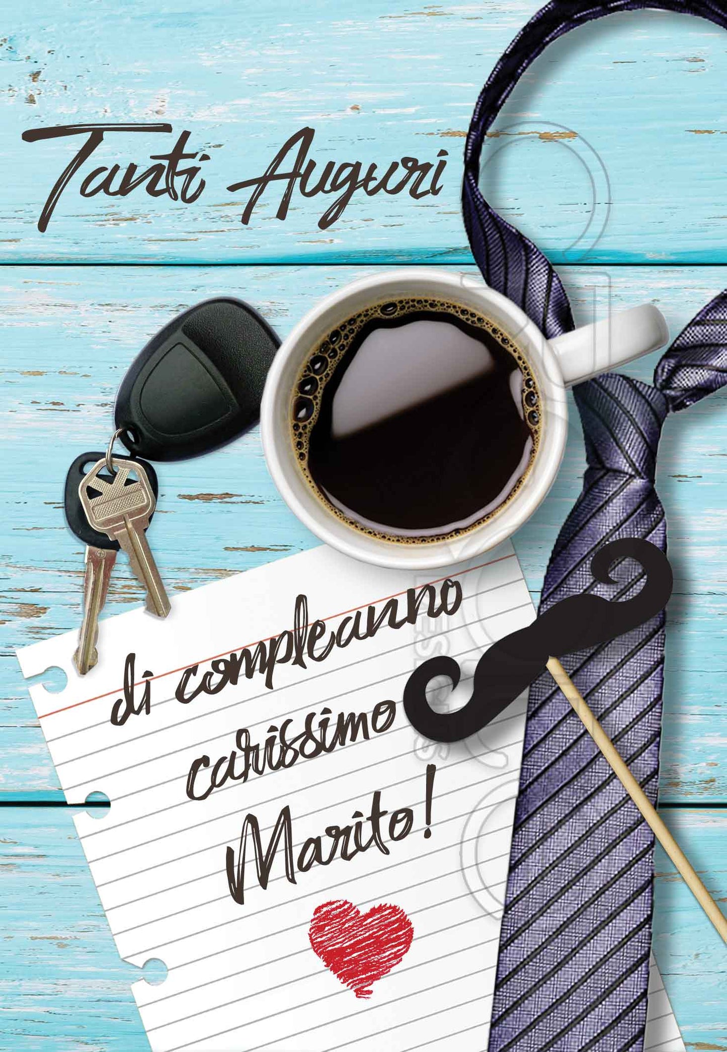 Birthday for a man in Italian