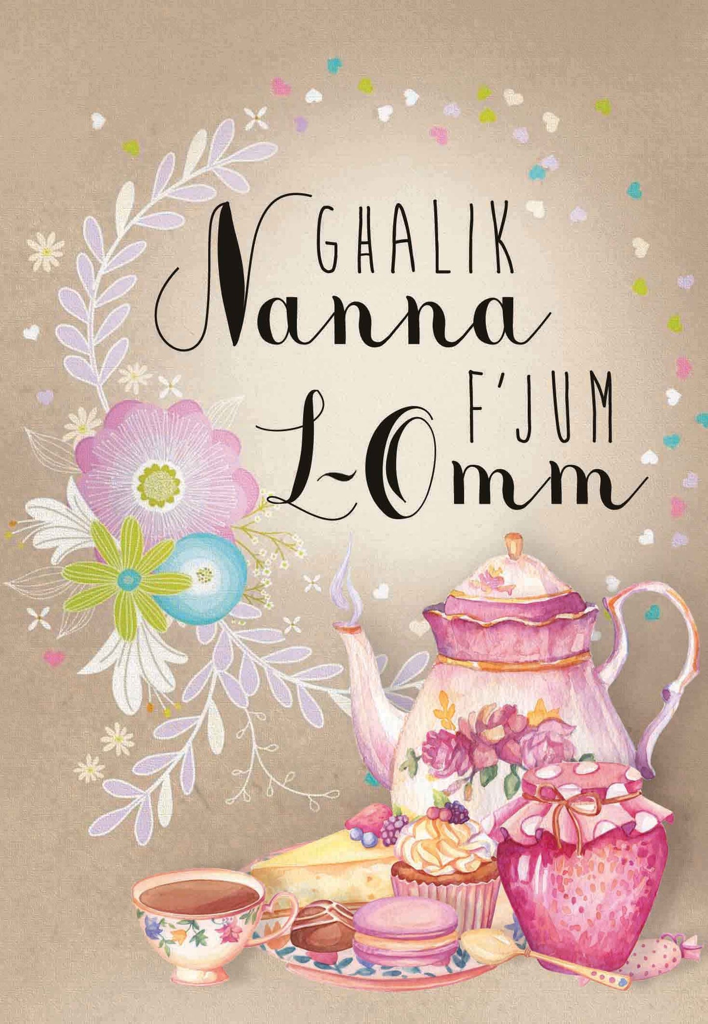 Kartolina ta' Jum l-Omm (Nanna tat-Teapot bil-Pasti)