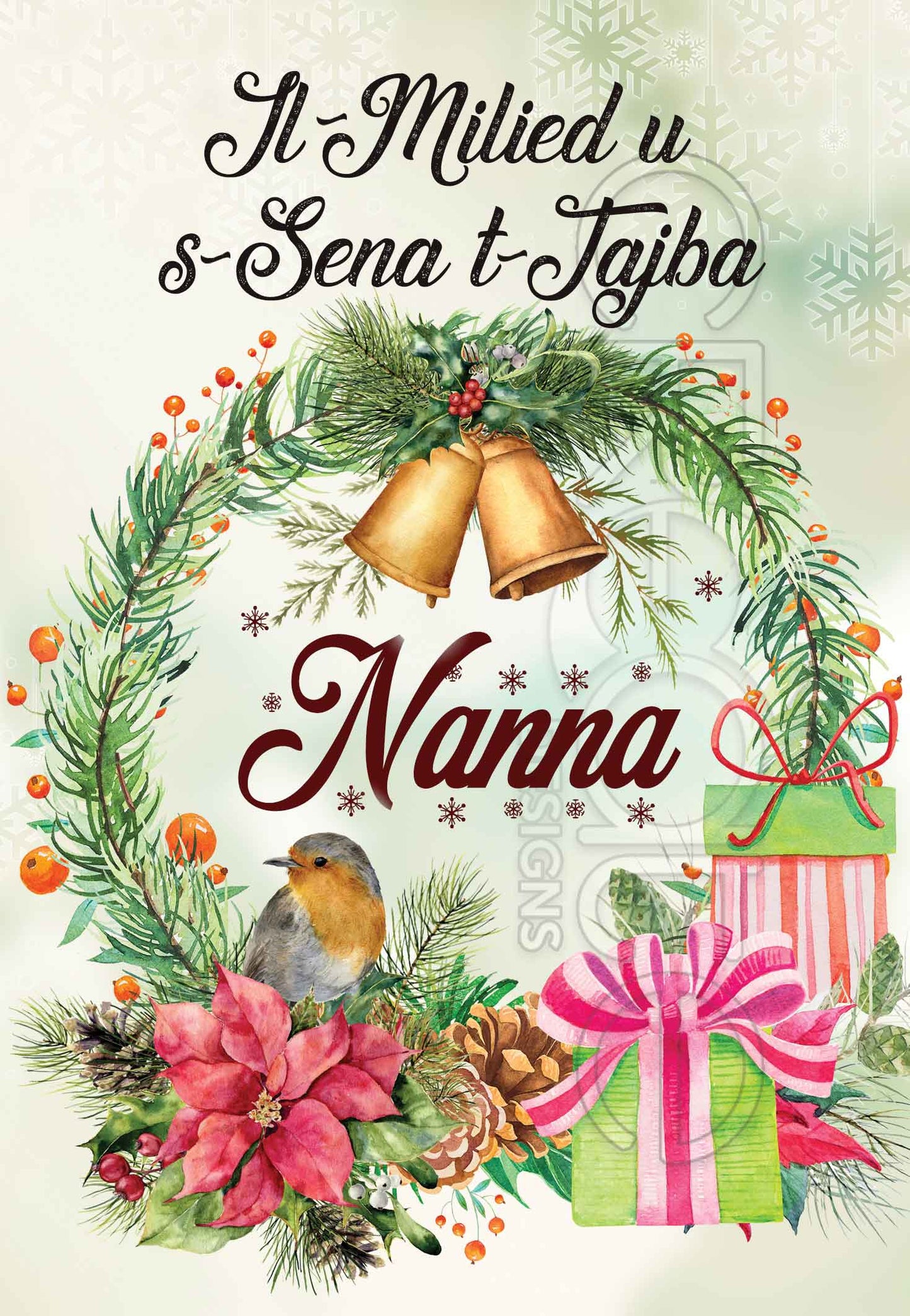 Kartolina tal-Milied għal Nanna