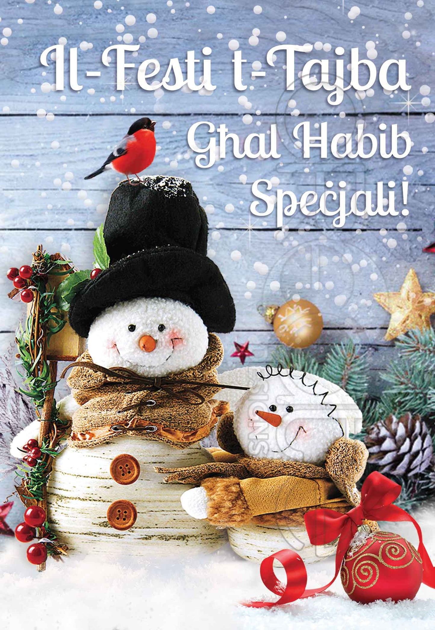 Christmas card (For your Friend Male)