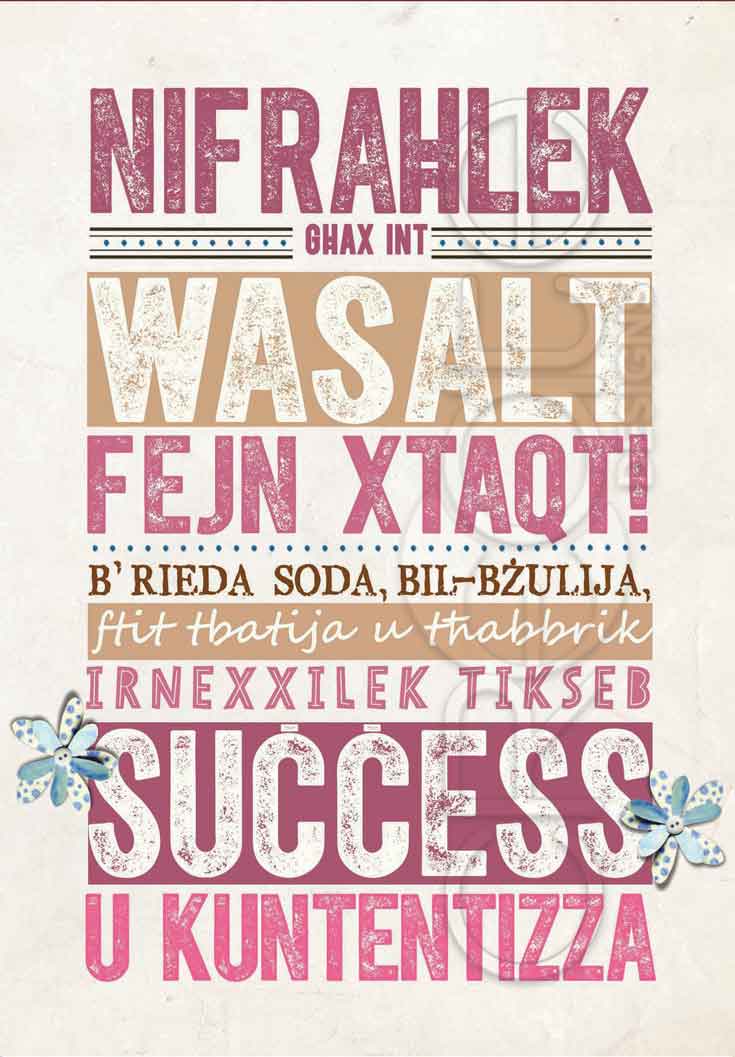 Success Card (female)