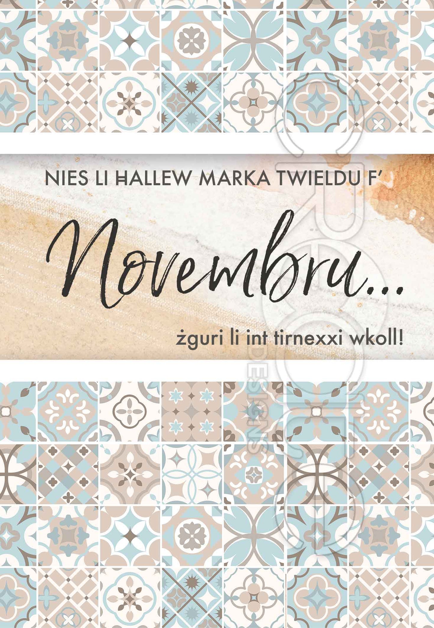 Birthday Card for someone who was born in November