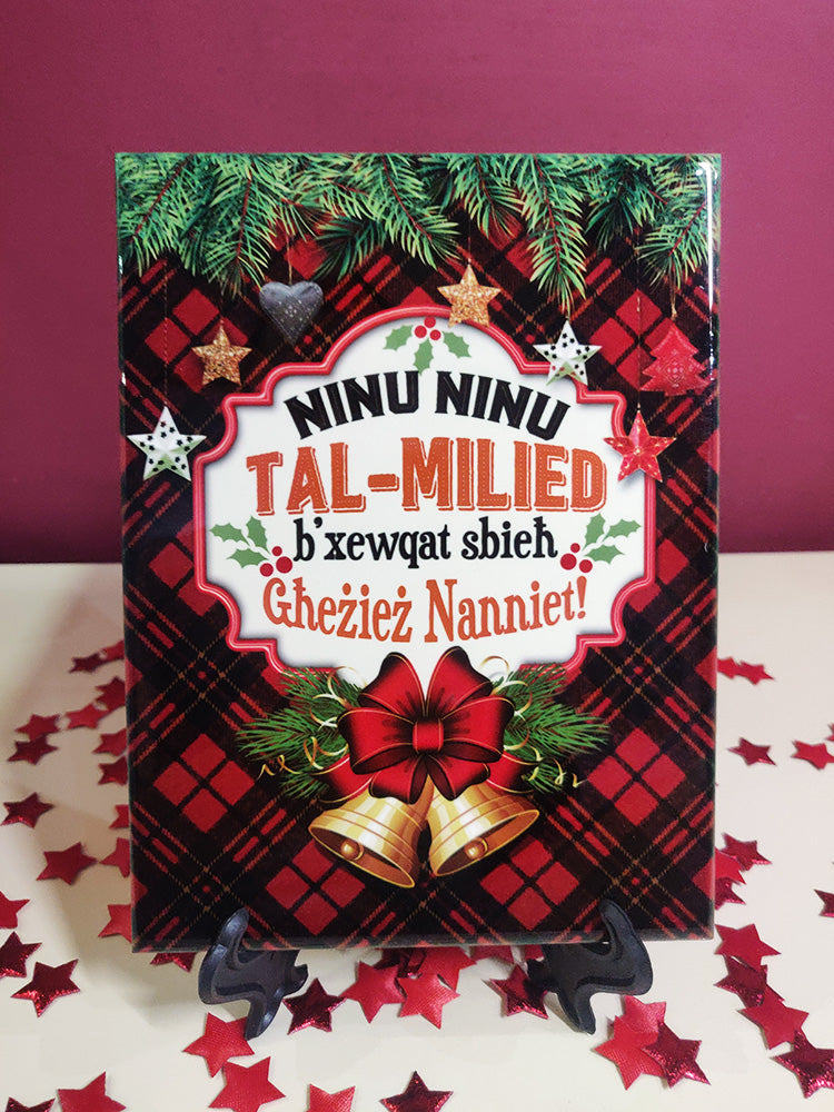 Christmas decorative tile for grandparents