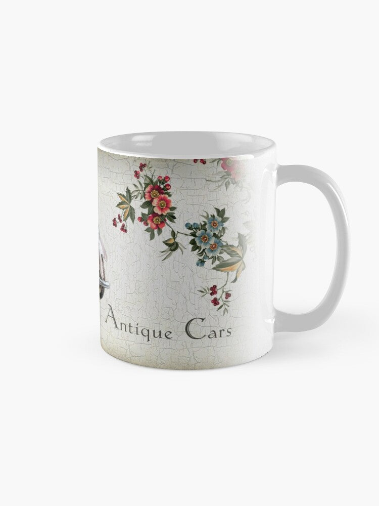 Mug with a picture of a vintage car (style 3)
