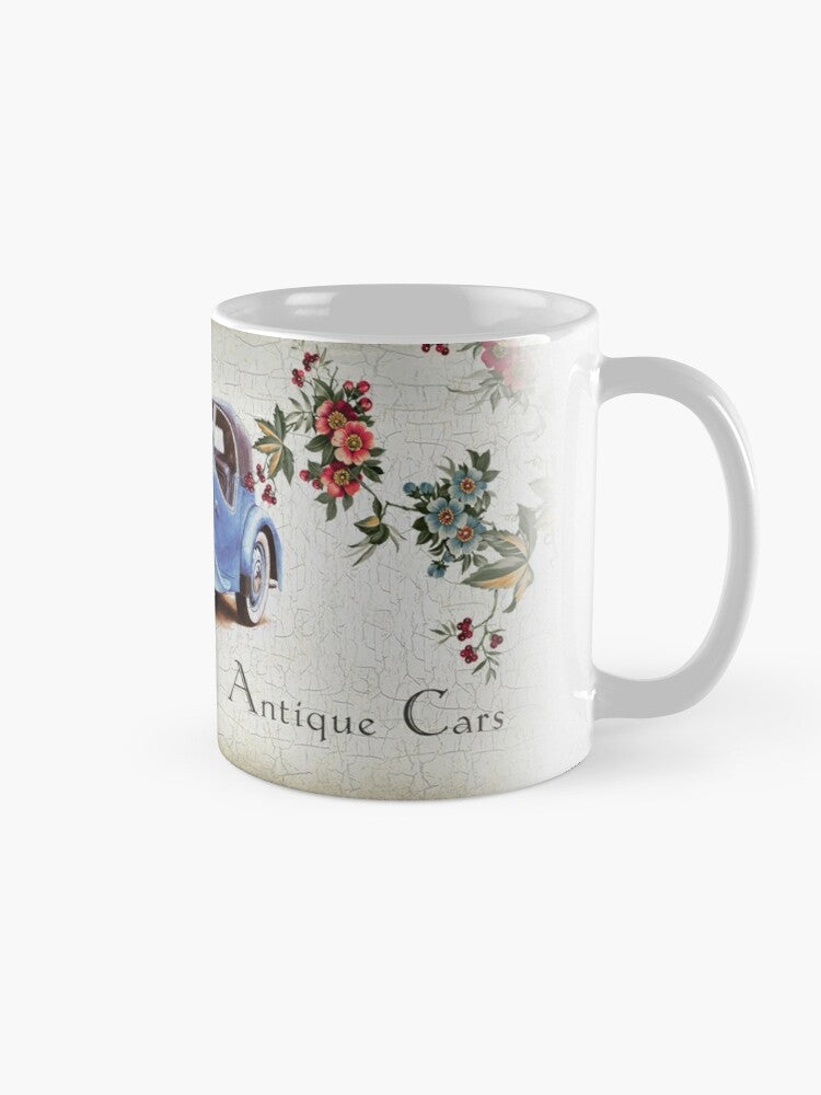 Mug with a picture of a vintage car (style 9)
