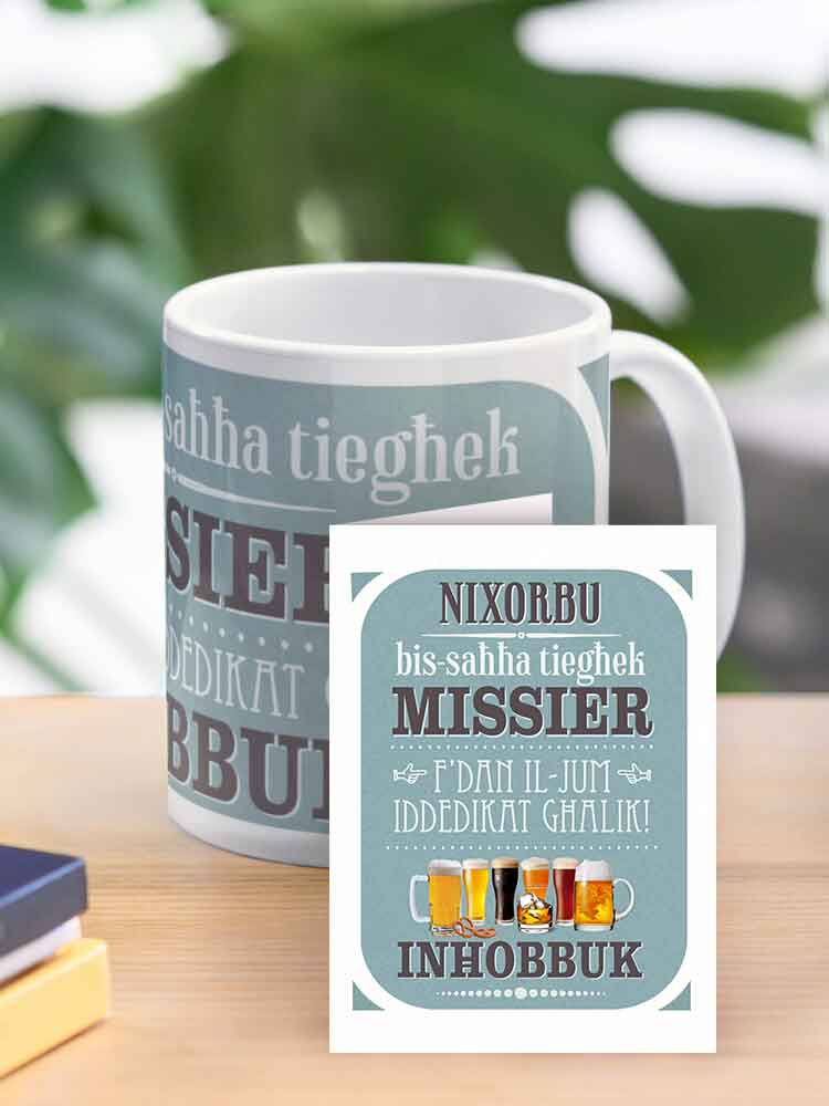 Mug for the father (Nixorbu bis-saħħa tiegħek)