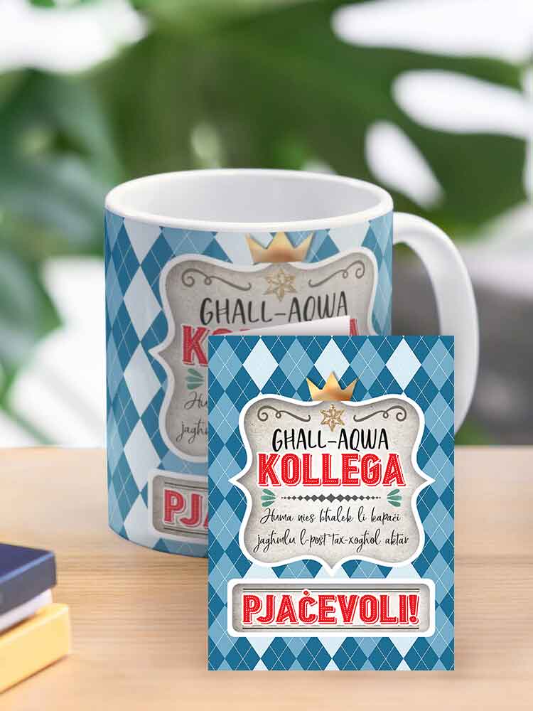 Mug for the best colleague (man)