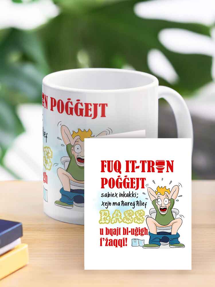 Funny Mug (Fuq it-Tron Poġġejt)