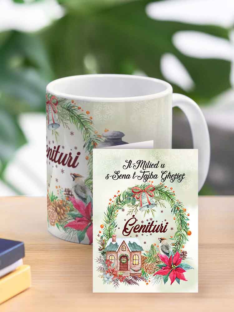 Christmas mug for parents