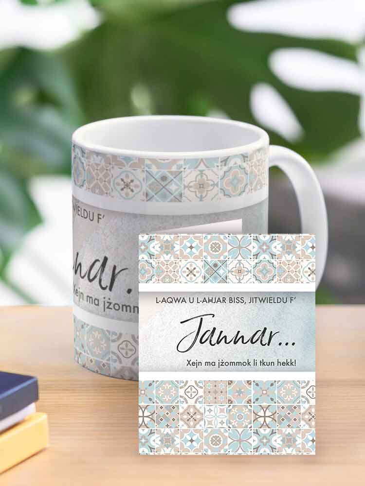 Mug for someone who celebrates their Birthday in the month of January