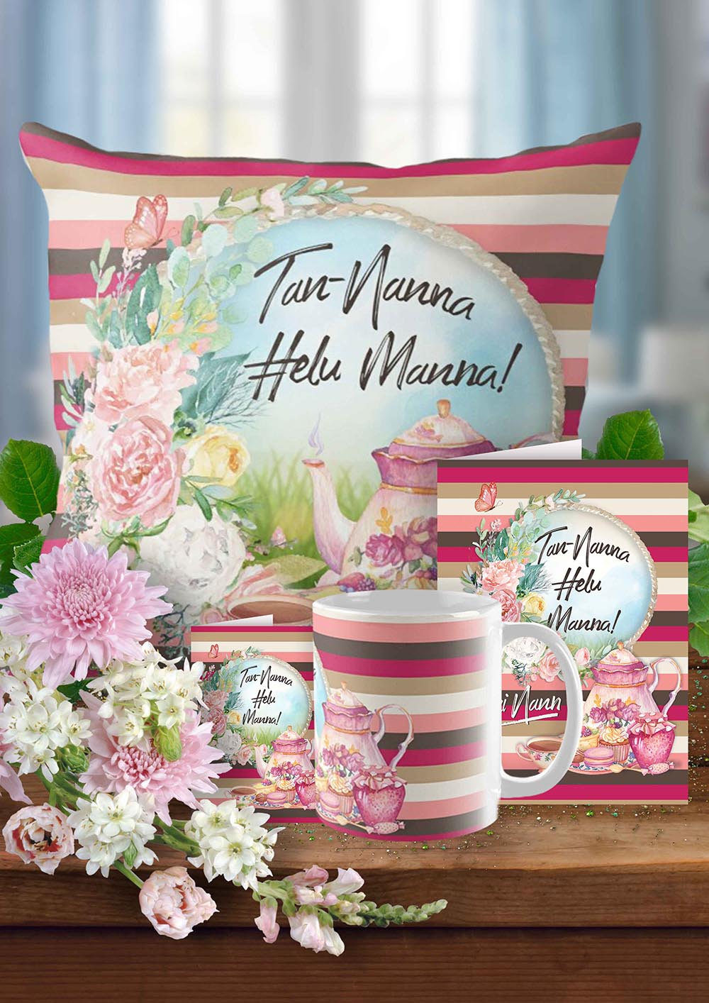 Complete set for Mother's Day (Tan-Nanna Ħelu Manna)