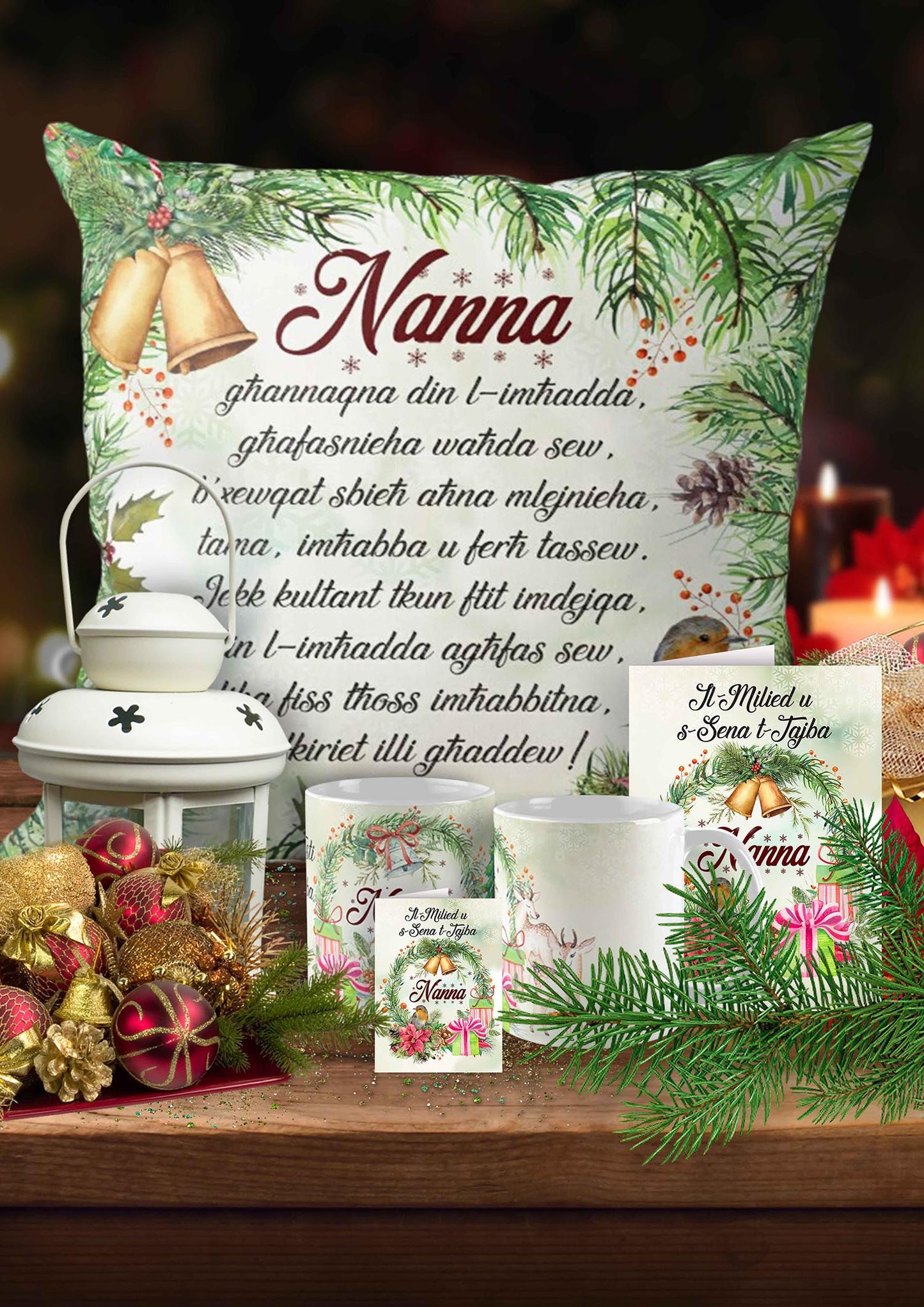 Complete set for Christmas (for Grandmother)