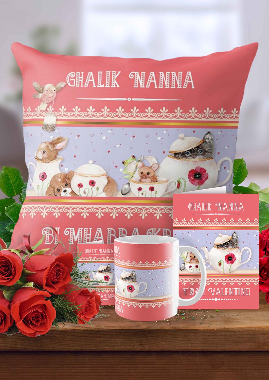 Complete set for St.Valentines (for Grandmother)