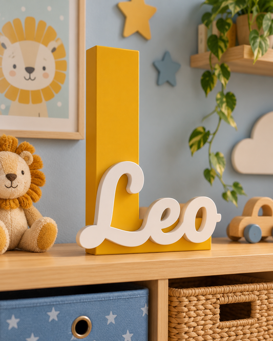 Personalised Initial & Name Sign