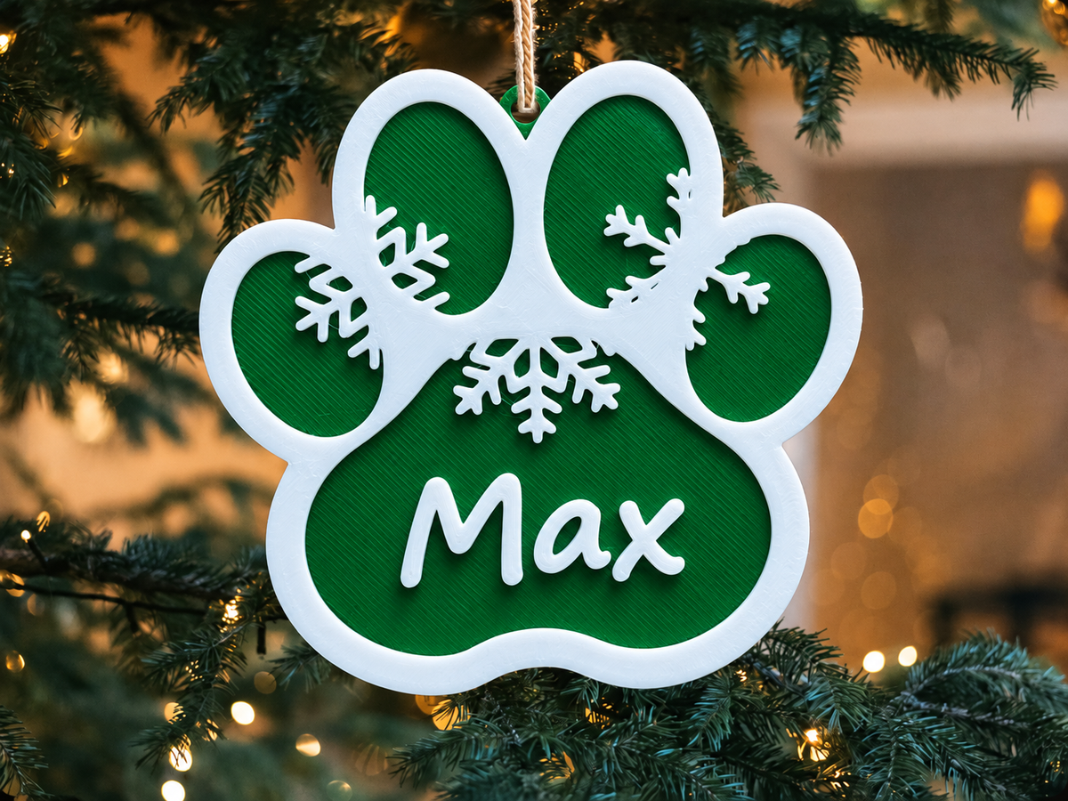 Personalised Pet Christmas Ornament