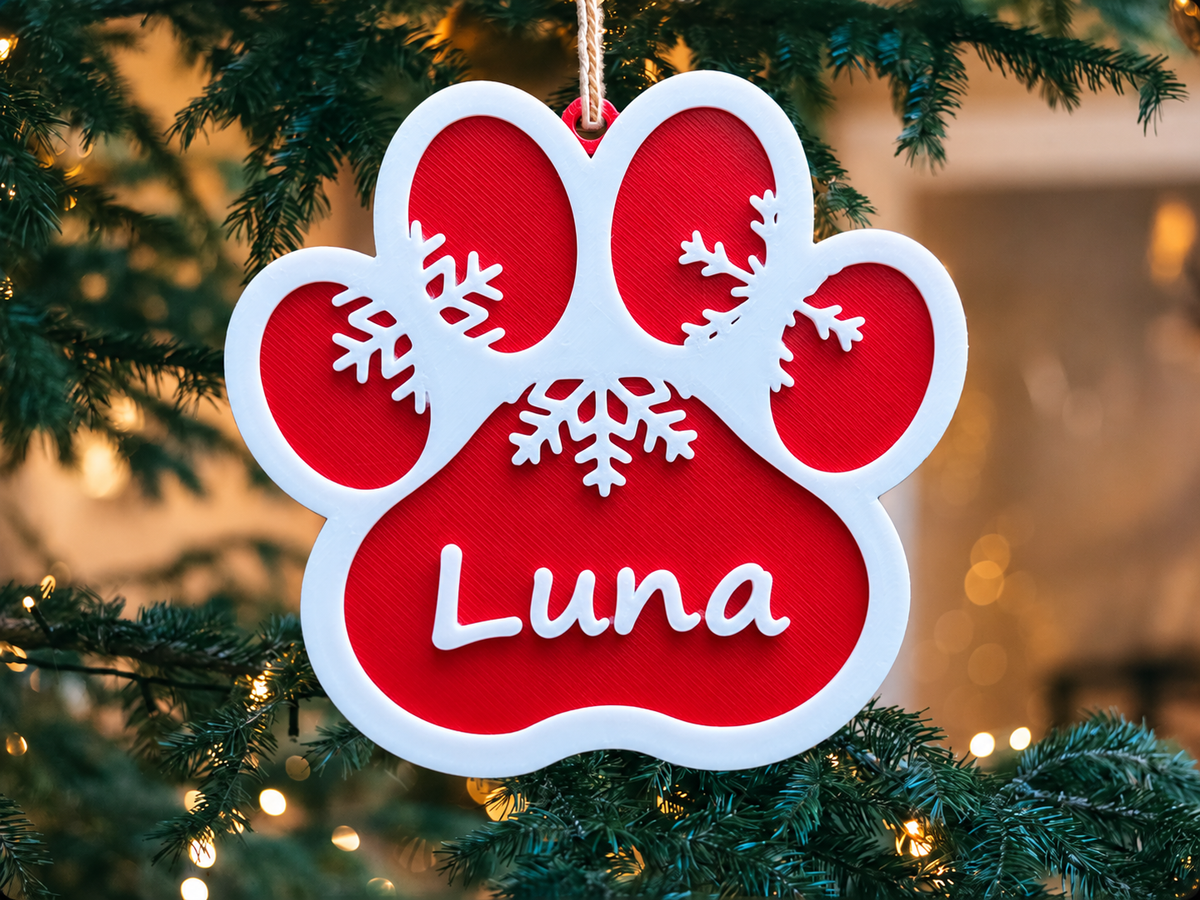Personalised Pet Christmas Ornament
