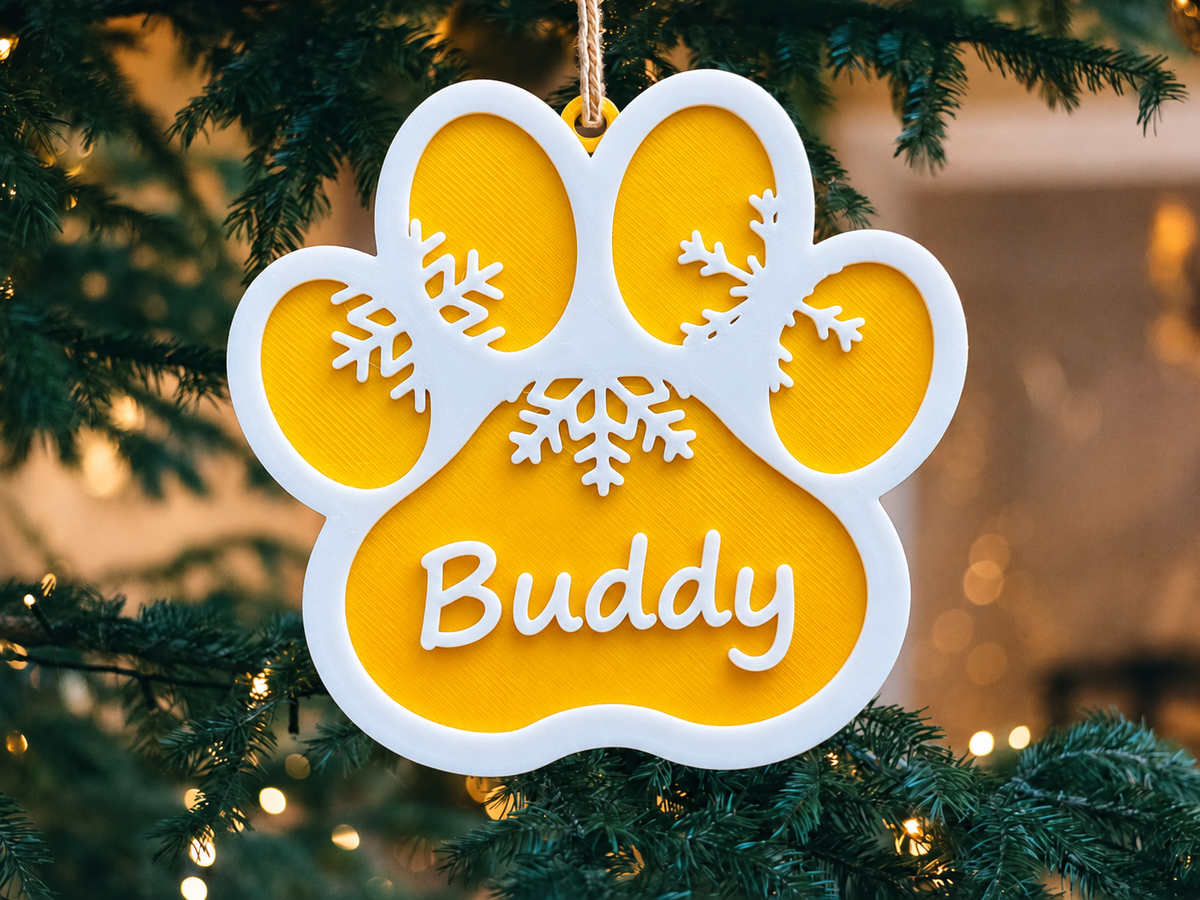 Personalised Pet Christmas Ornament