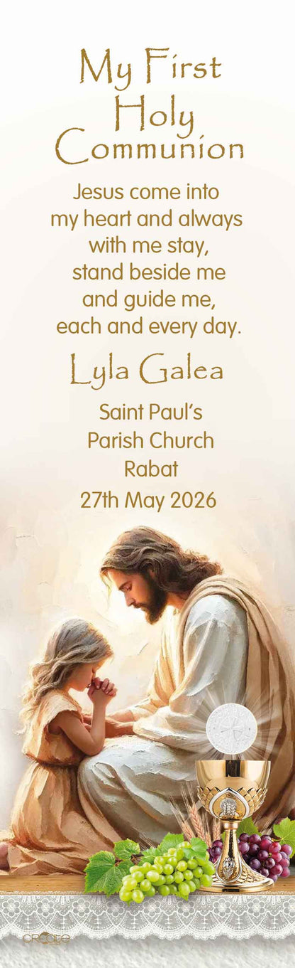 Holy Communion Bookmark (Design 23)