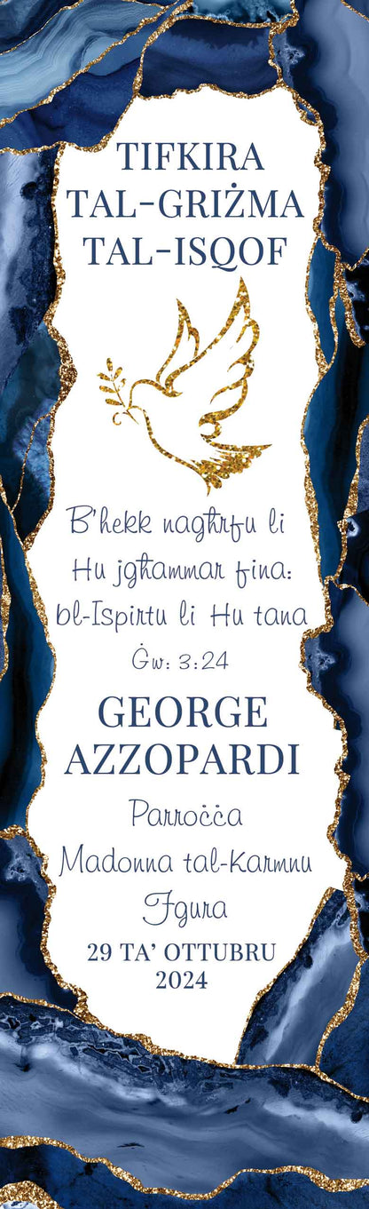 Holy Confirmation Bookmark (Design 22)