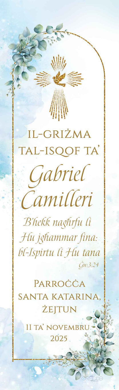 Holy Confirmation Bookmark (Design 25)