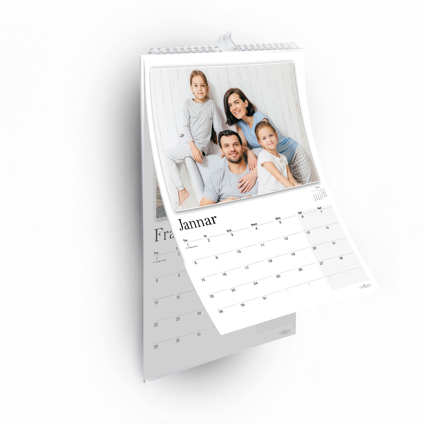 Personalised Photo Calendar 2024 (Maltese) Create Designs Malta