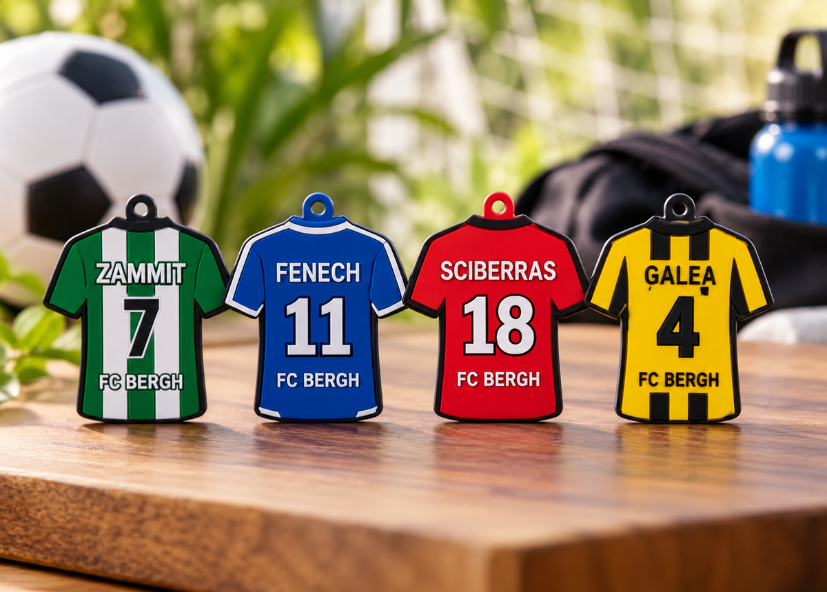 Personalised Sport Keychains