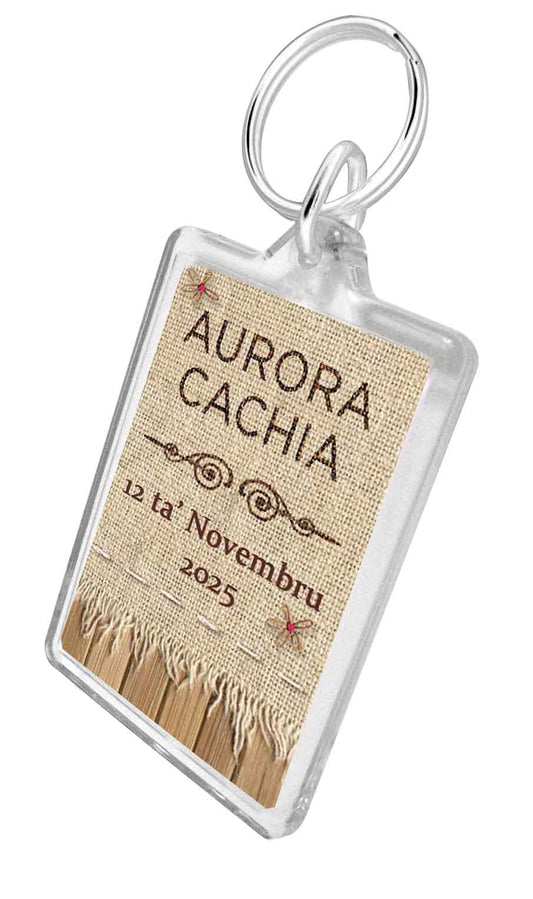 Holy Confirmation Keychain (Open Design 4)