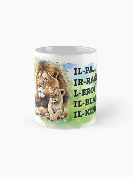 Mug for father (Lion and Cub)