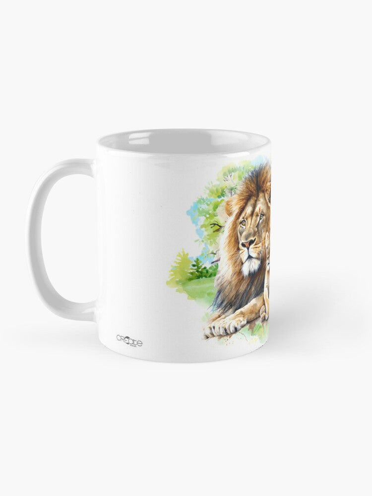 Mug for father (Lion and Cub)
