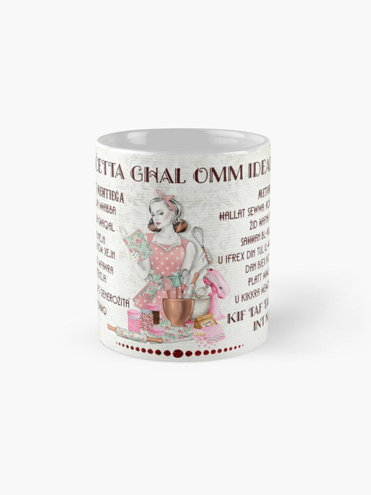 Mug for mother (Riċetta Għal Omm Ideali)