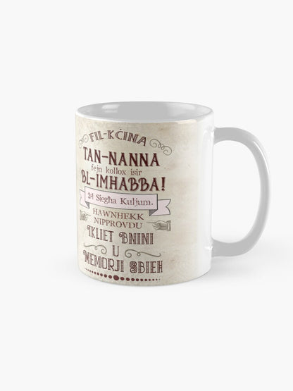 Mug għan- Nanna (Lin-Nanna b'xewqat sbieħ bi mħabba)