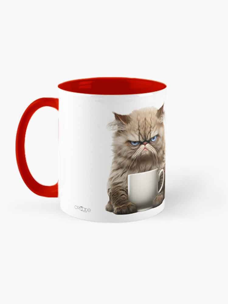 Grumpy Design Cup Design Funny Mug with Grumpy Cat – Create Designs Malta