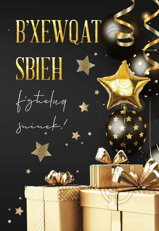 Birthday Card Open